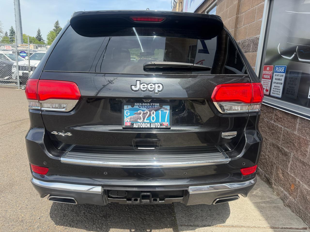 Jeep Grand Cherokee 4WD 4dr Summit 2014