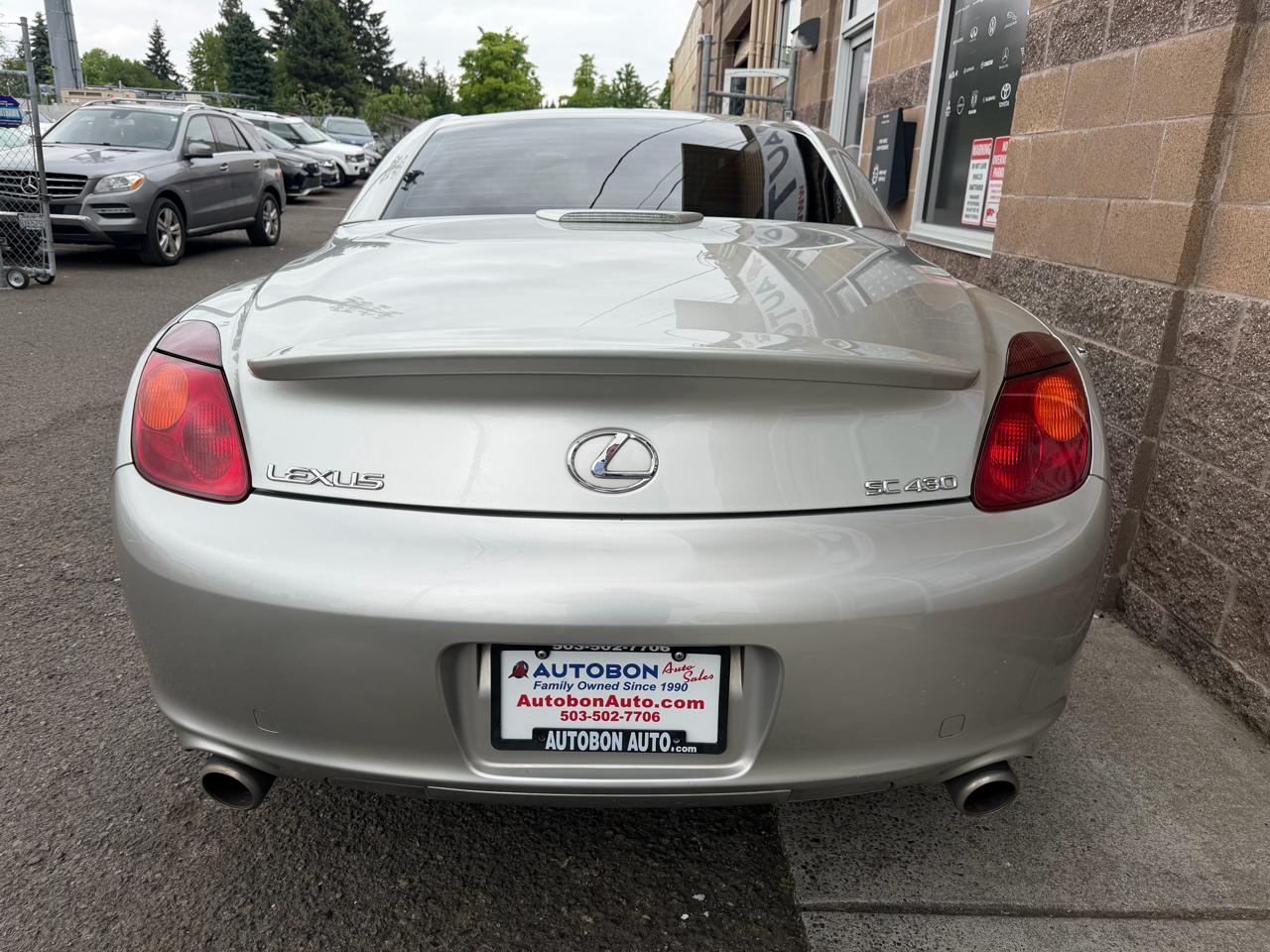 Lexus SC 430 2dr Convertible 2002