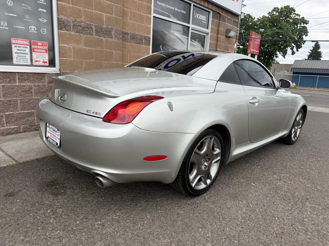 Lexus SC 430 2dr Convertible 2002