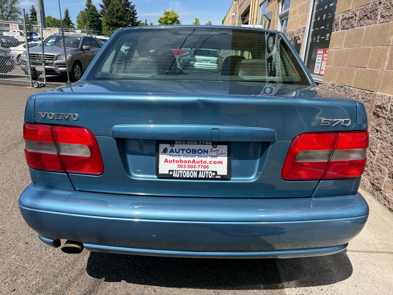 Volvo S70 4dr Sdn Manual 1998