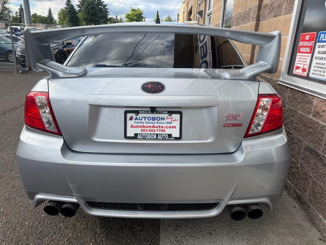 Subaru Impreza Sedan WRX 4dr Man WRX STI Limited 2012