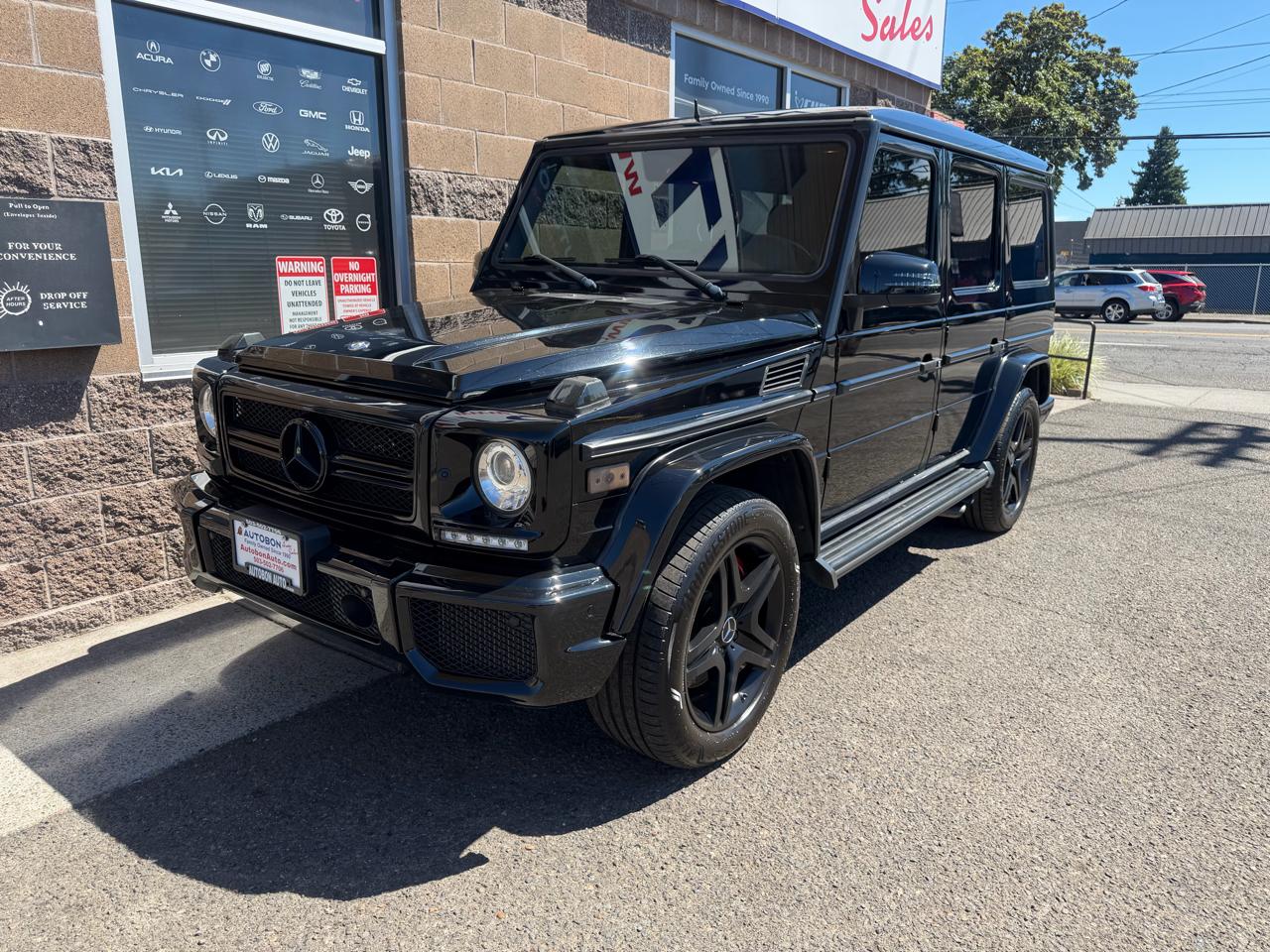 Mercedes-Benz G-Class 4MATIC 4dr G 63 AMG 2014