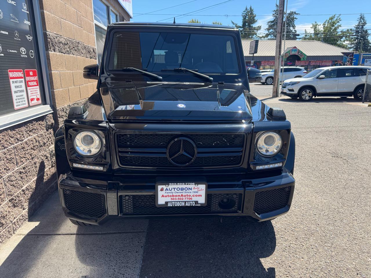 Mercedes-Benz G-Class 4MATIC 4dr G 63 AMG 2014