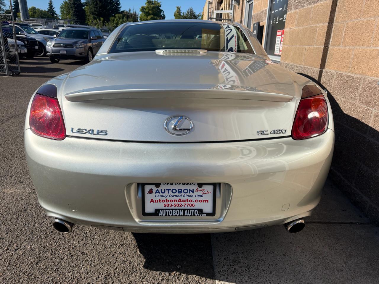 Lexus SC 430 2dr Convertible 2005