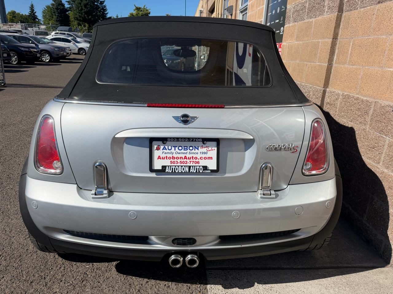 MINI Cooper Convertible 2dr Convertible S 2006