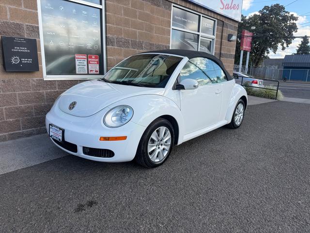 White 2010 Volkswagen Beetle Convertible Front-Wheel Drive Automatic
