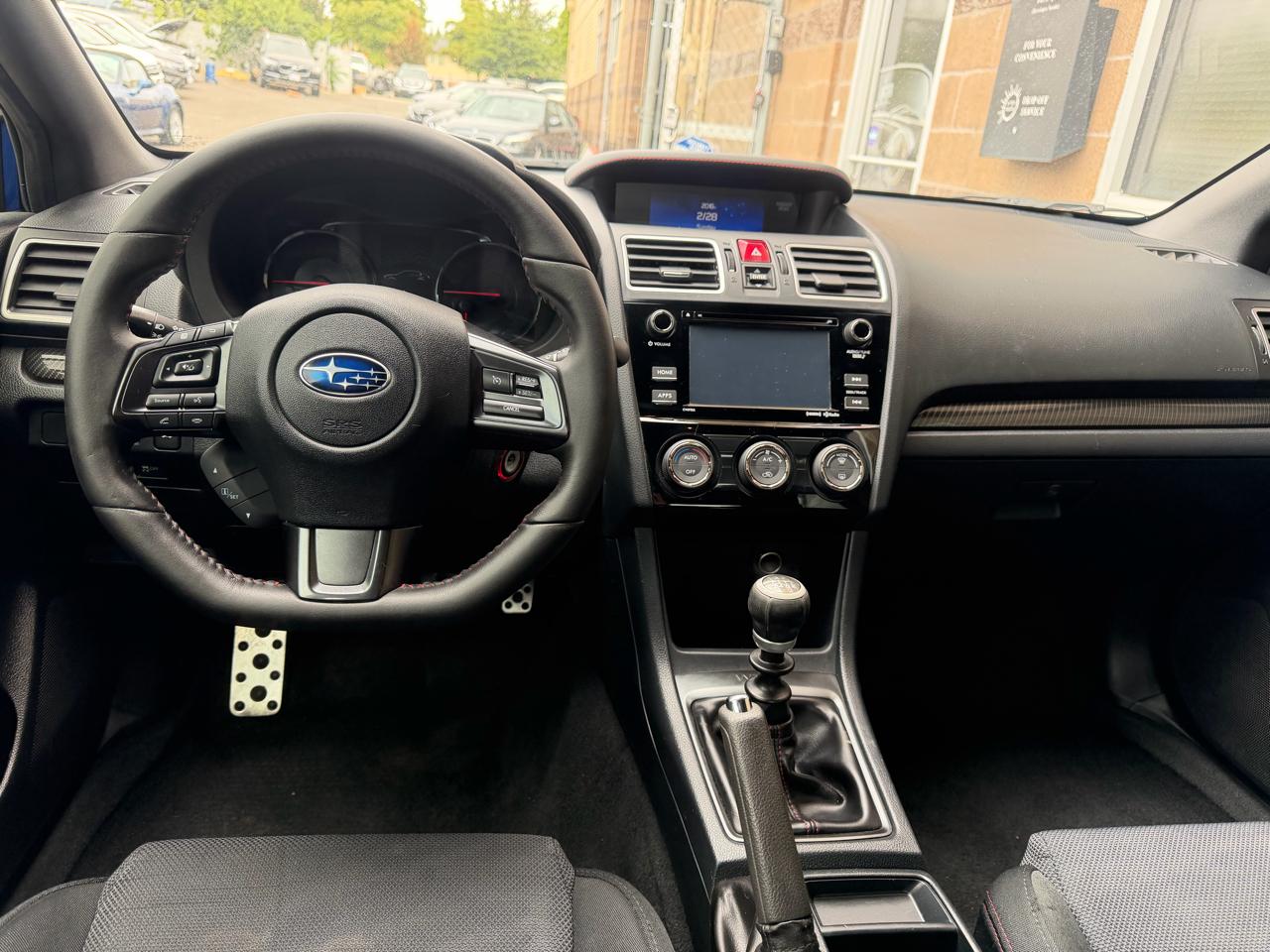 Subaru WRX Manual 2018