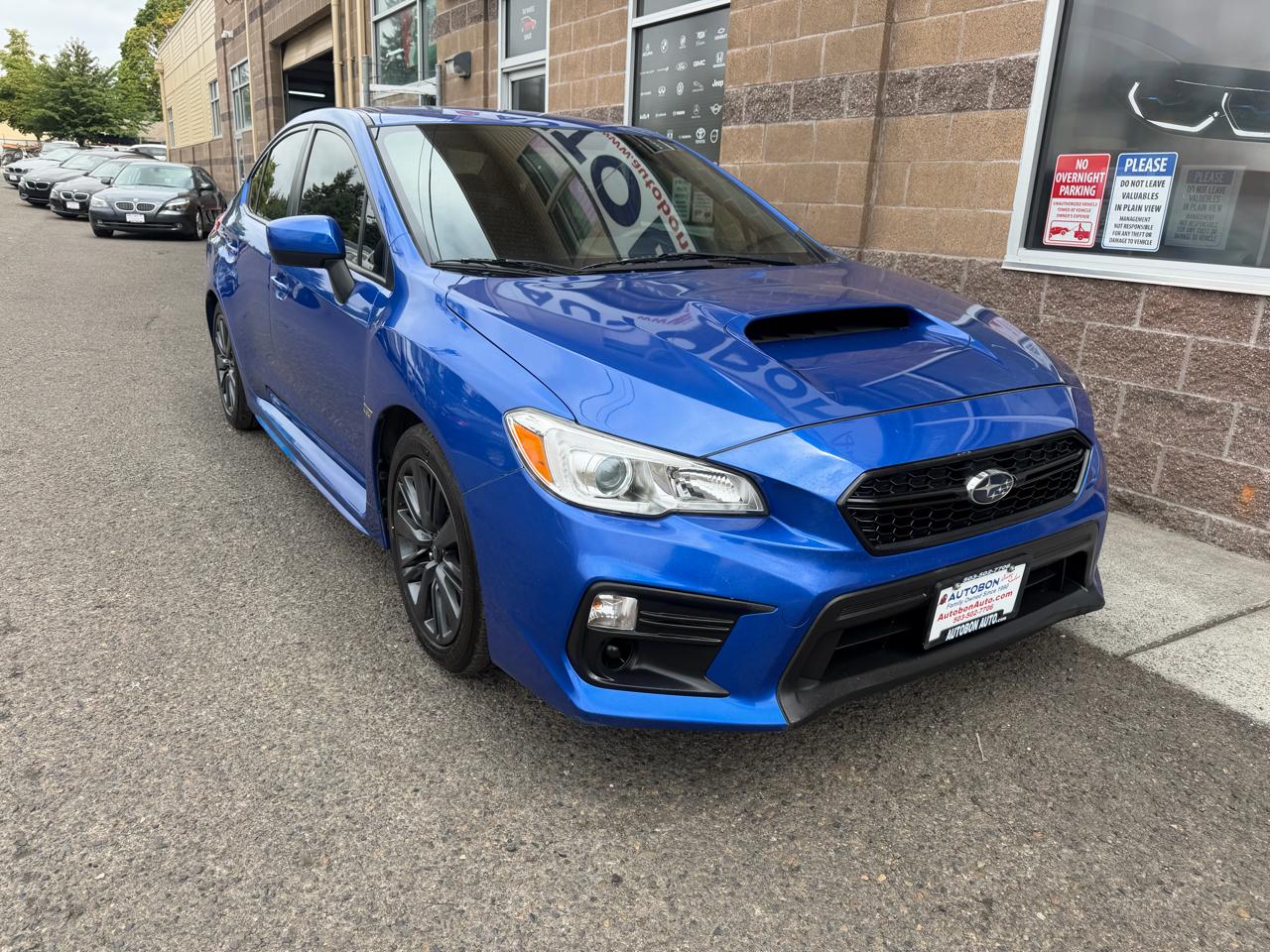 Subaru WRX Manual 2018