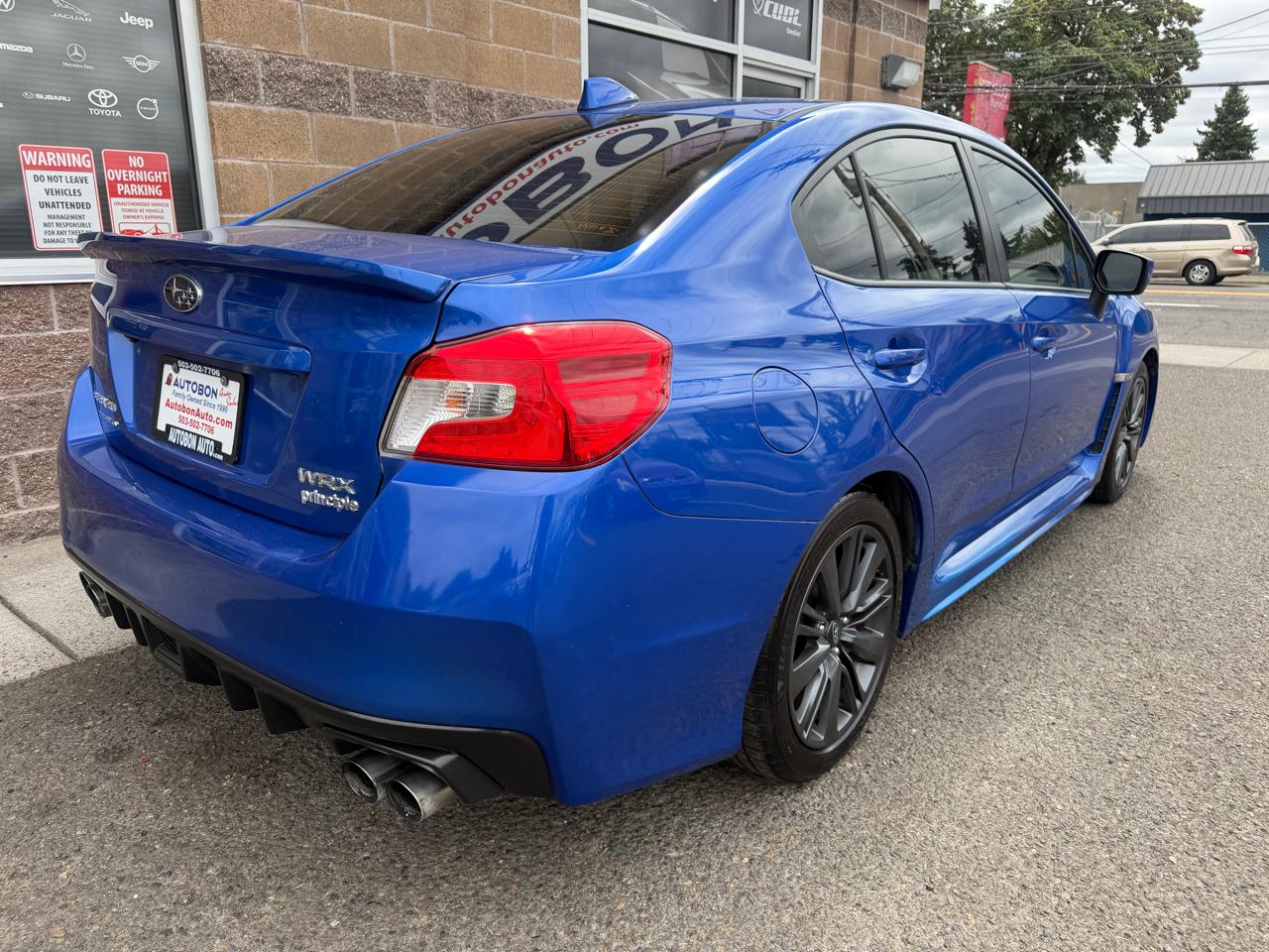 Subaru WRX Manual 2018