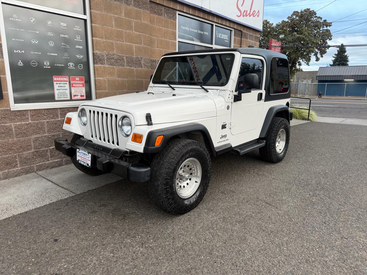Jeep Wrangler 2dr X 2004
