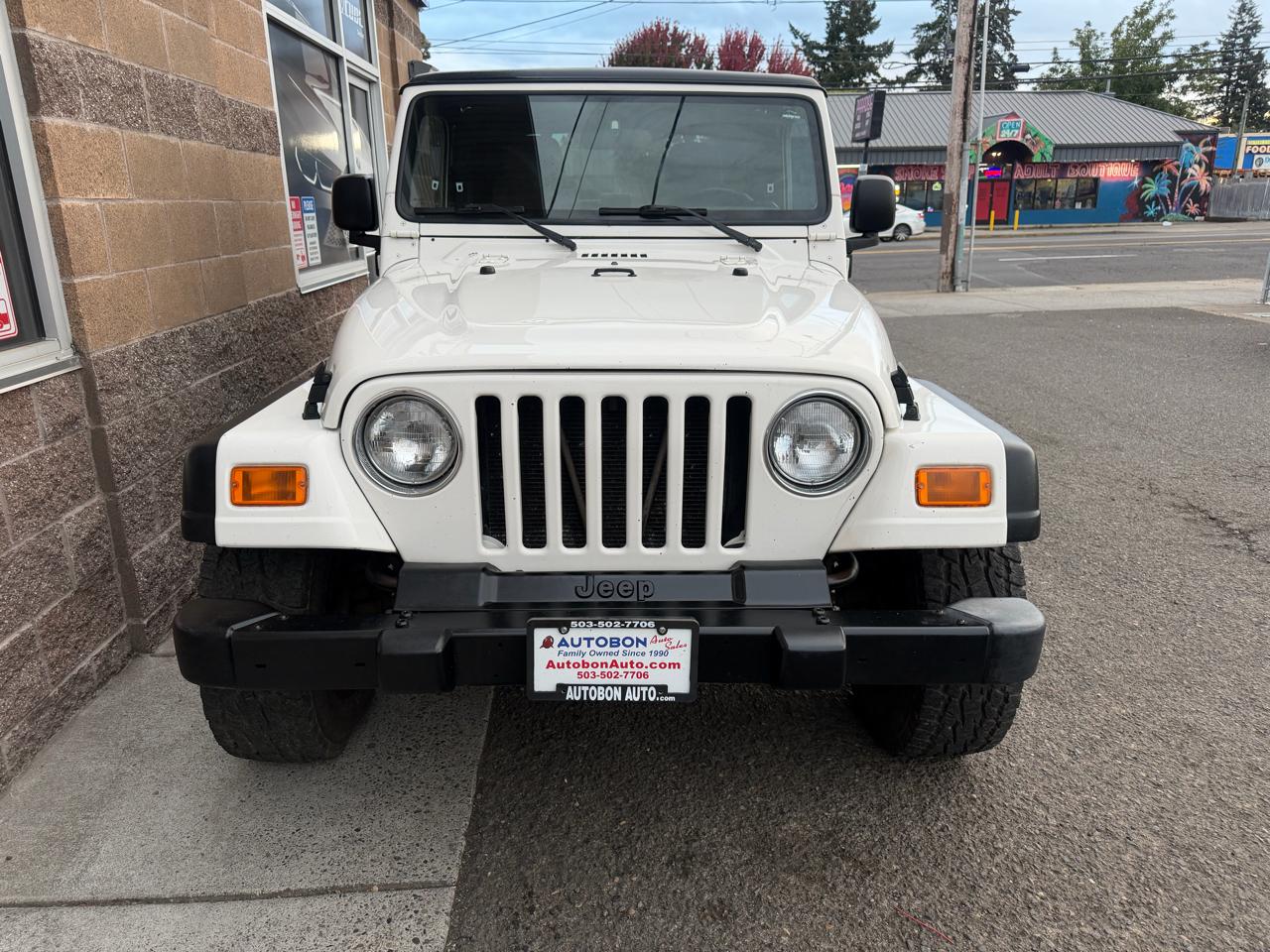 Jeep Wrangler 2dr X 2004