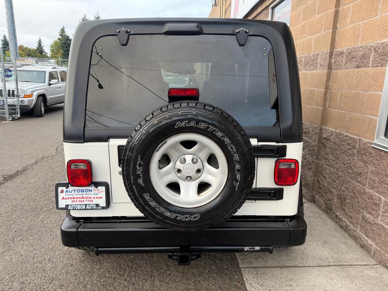 Jeep Wrangler 2dr X 2004