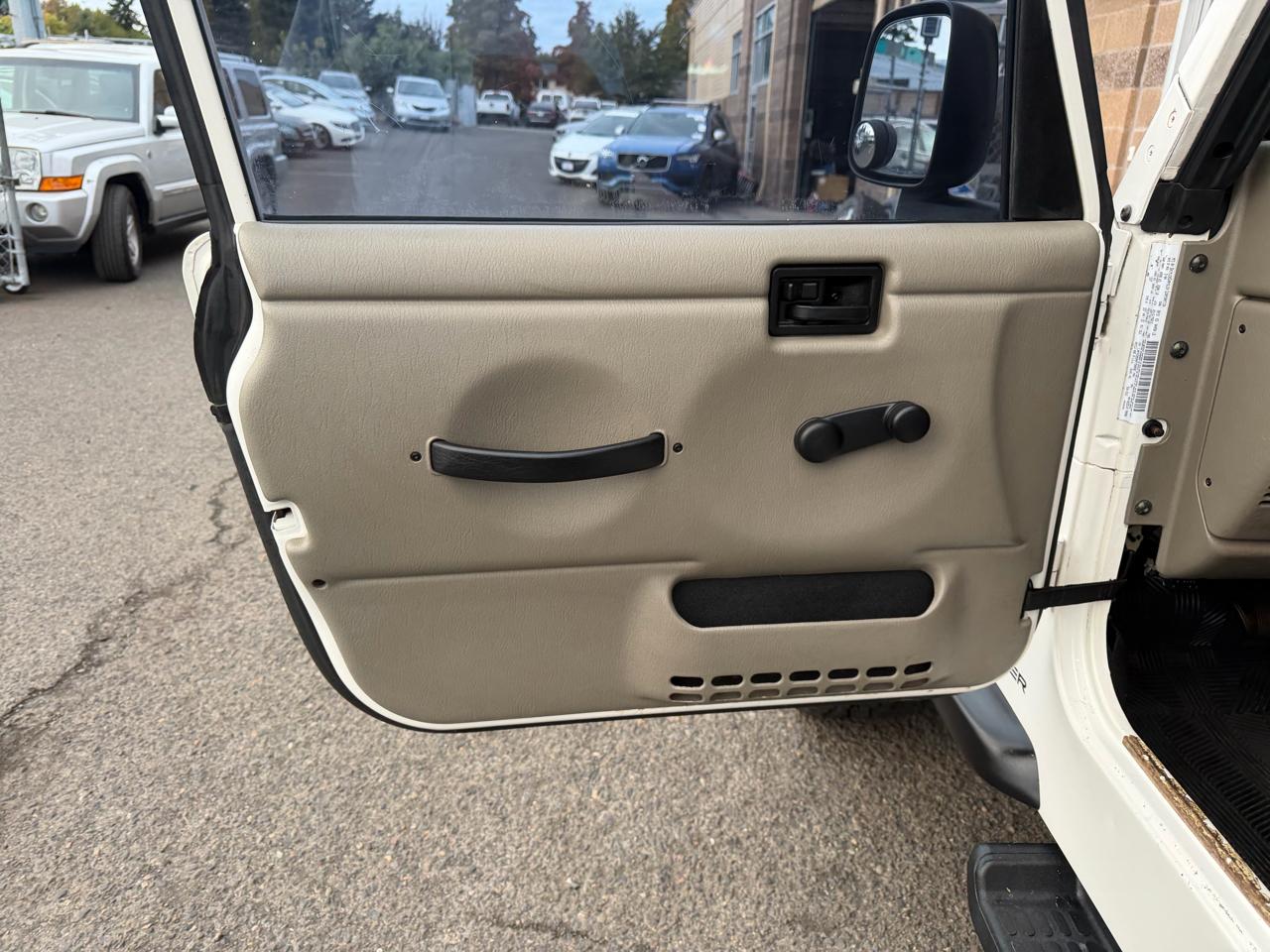 Jeep Wrangler 2dr X 2004