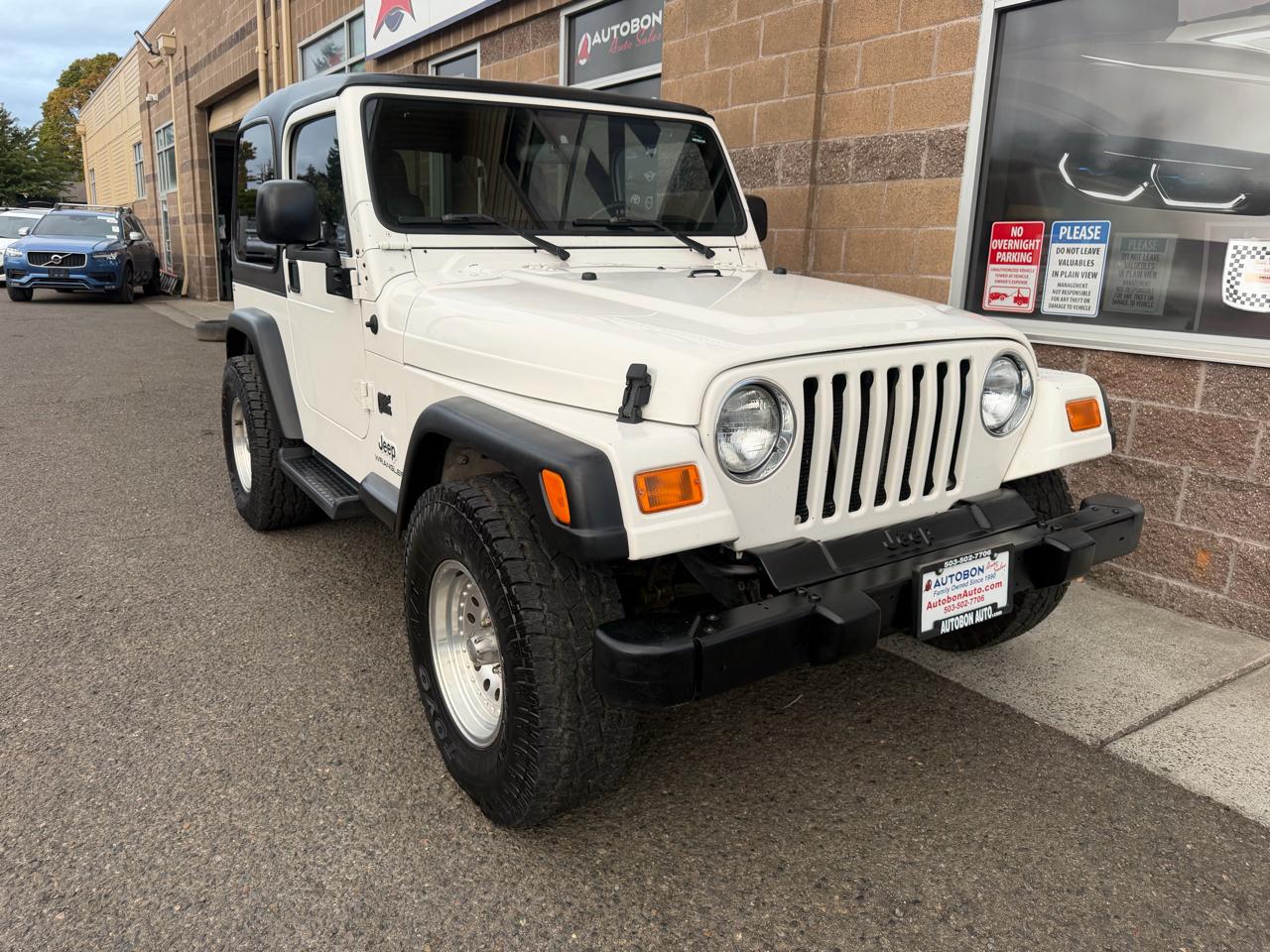 Jeep Wrangler 2dr X 2004