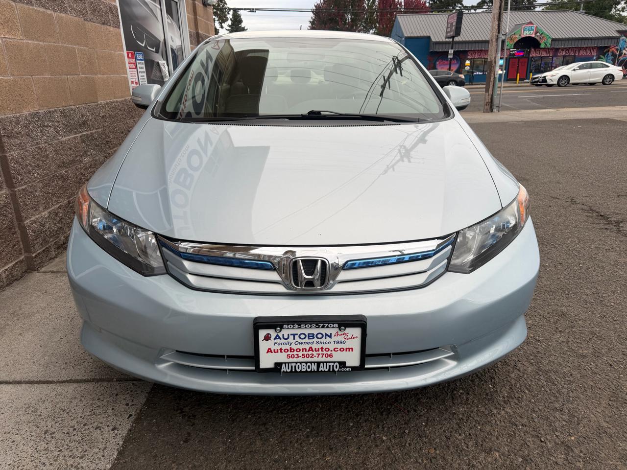 Honda Civic Hybrid 4dr Sdn L4 CVT 2012