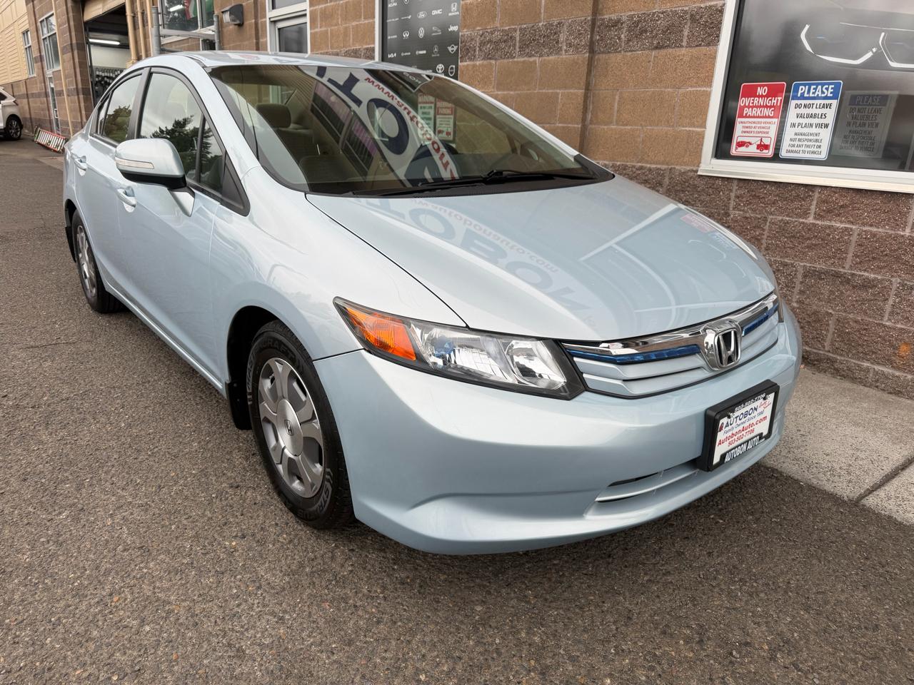 Honda Civic Hybrid 4dr Sdn L4 CVT 2012