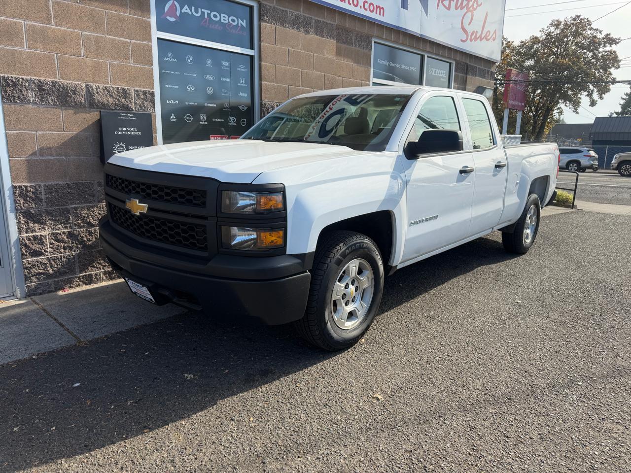 2014 Chevrolet Silverado 1500 4WD Double Cab 143.5" Work Truck w/1WT