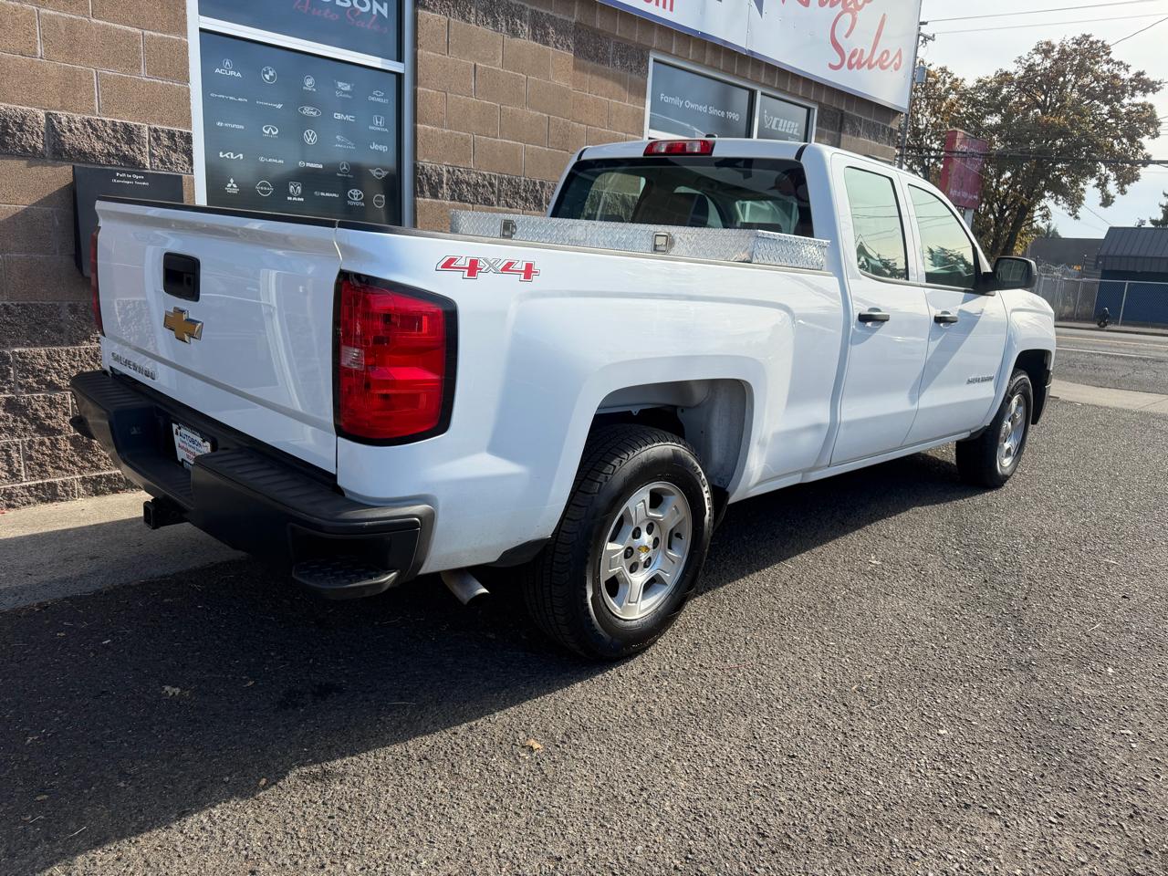 Chevrolet Silverado 1500 4WD Double Cab 143.5" Work Truck w/1WT 2014