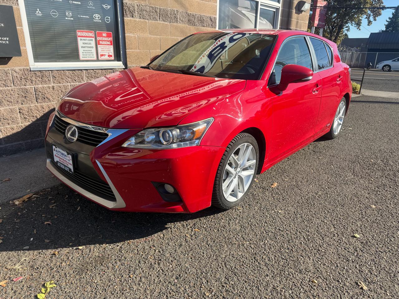 2014 Lexus CT 200h 5dr Sdn Hybrid