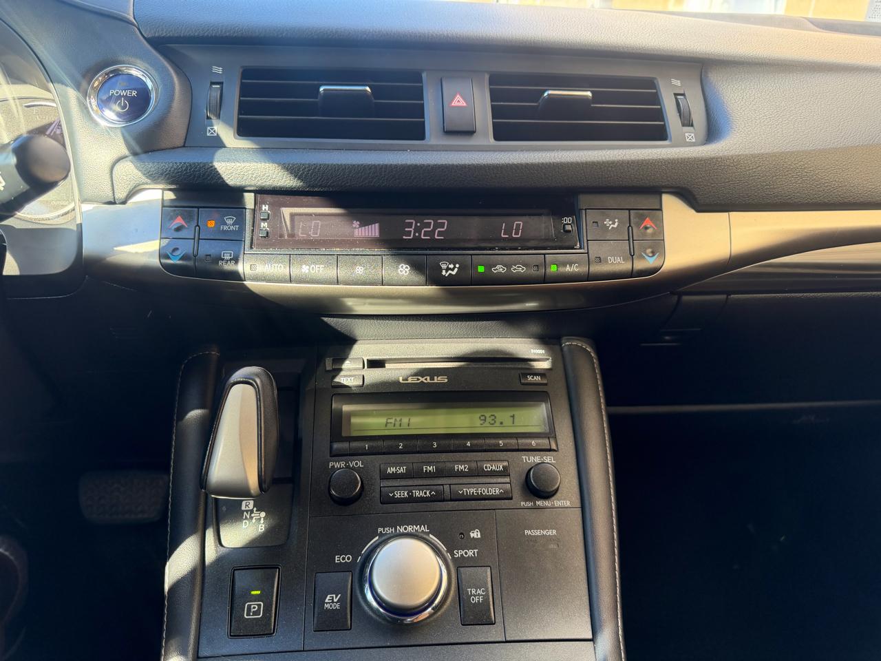 Lexus CT 200h 5dr Sdn Hybrid 2014