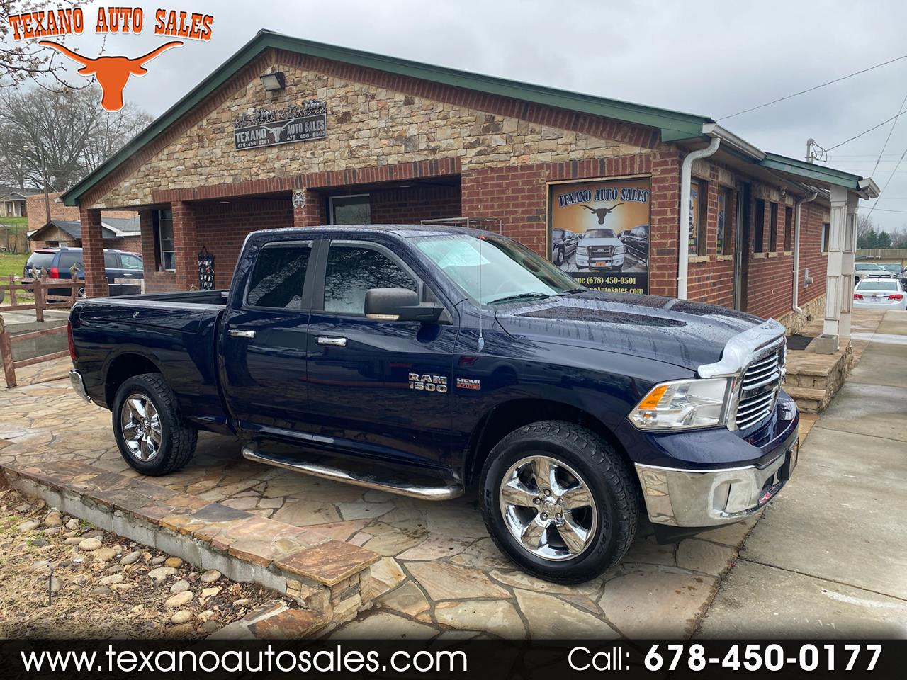Used 2013 RAM 1500 4WD Quad Cab 140.5" Big Horn for Sale in Gainesville