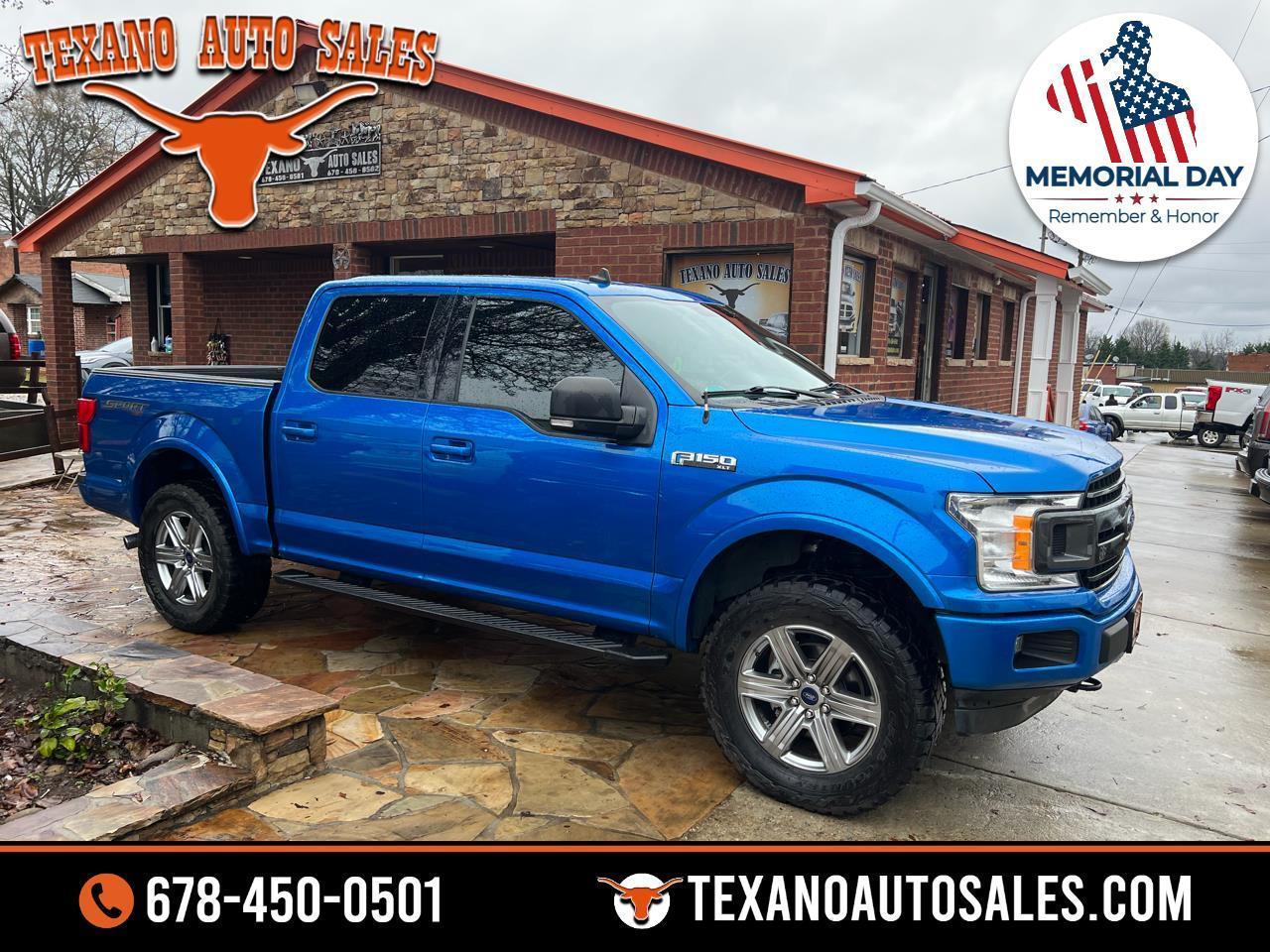 2019 Ford F-150 4WD SuperCab 163" XLT