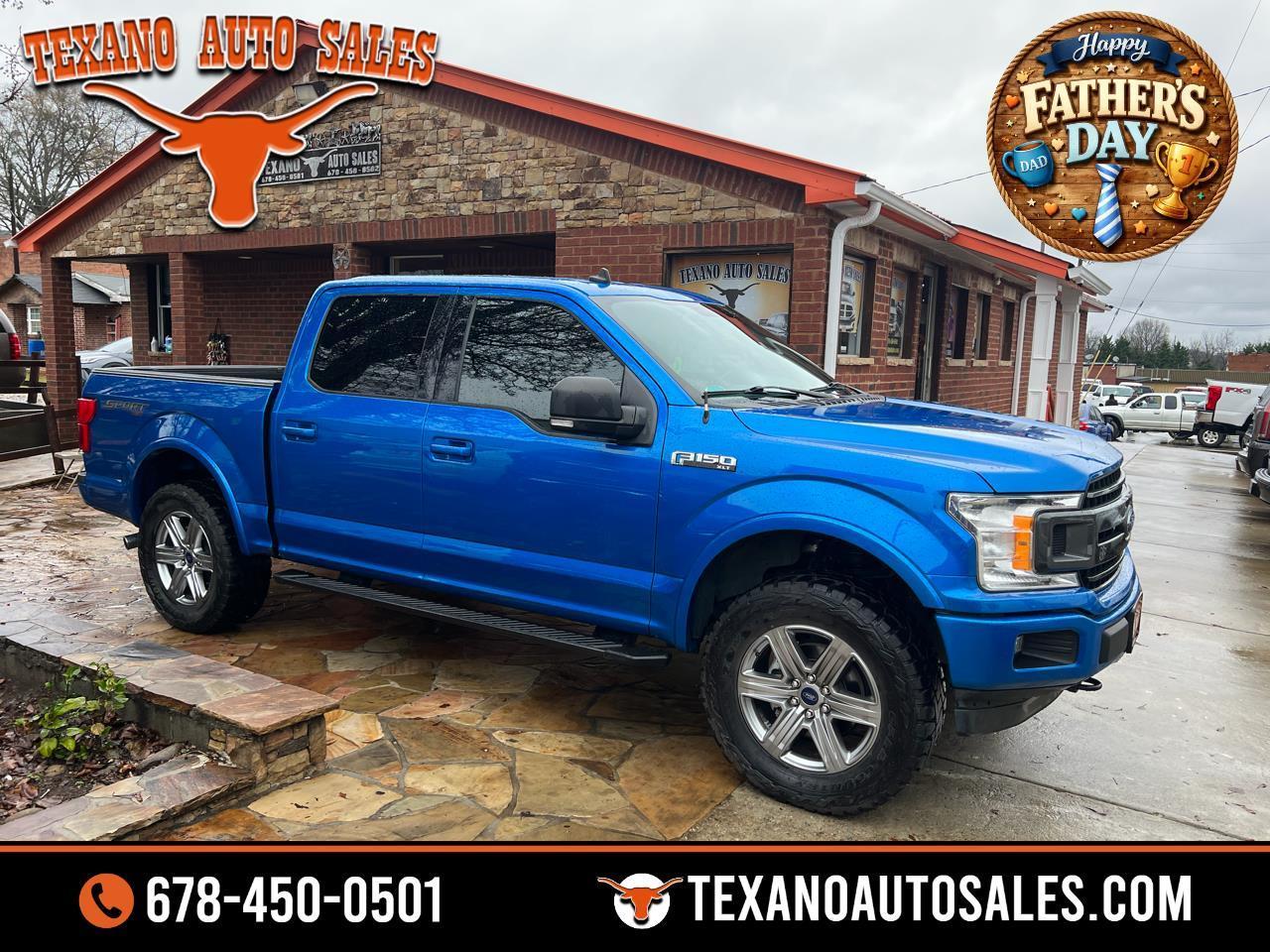 Ford F-150 4WD SuperCab 163" XLT 2019