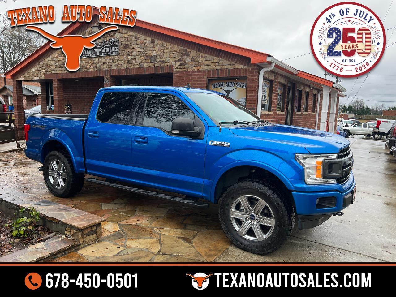 Ford F-150 4WD SuperCab 163" XLT 2019