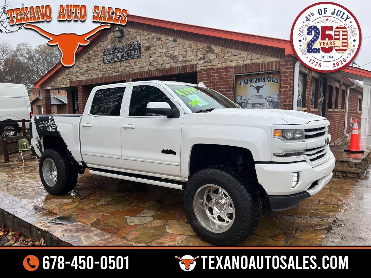 Chevrolet Silverado 1500 4WD Crew Cab 143.5" High Country 2017