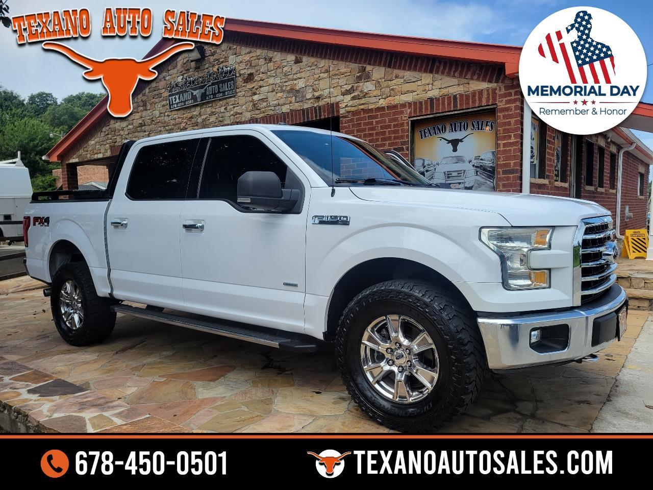 2015 Ford F-150 4WD SuperCrew 145" XLT