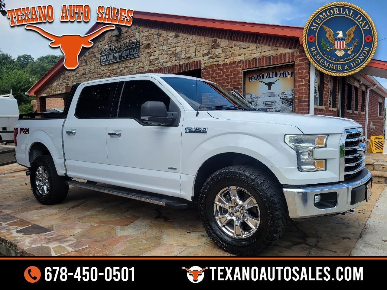 2015 Ford F-150 4WD SuperCrew 145" XLT