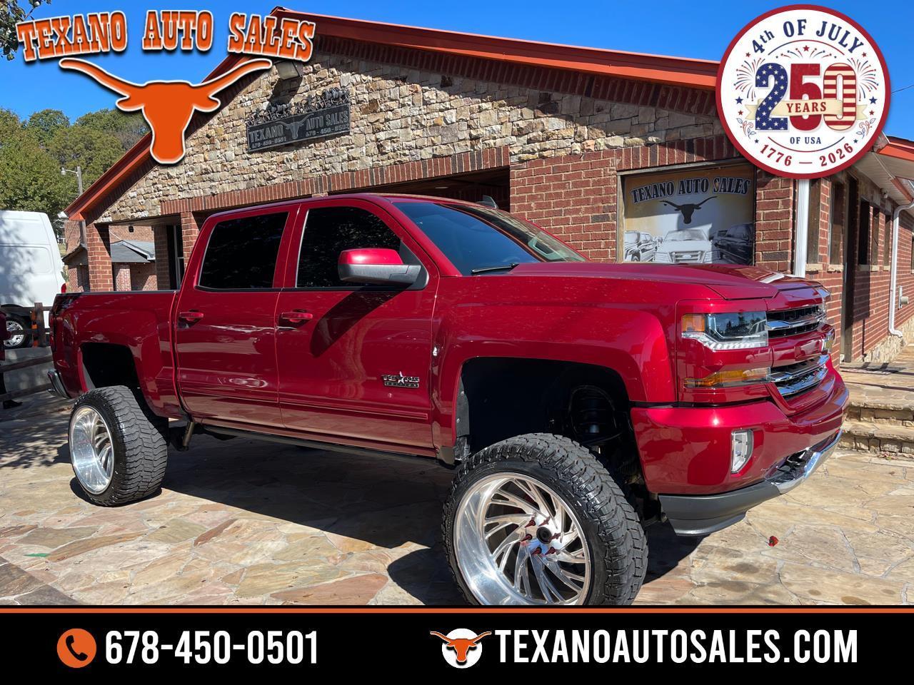 2018 Chevrolet Silverado 1500 4WD Crew Cab 143.5" LT w/2LT