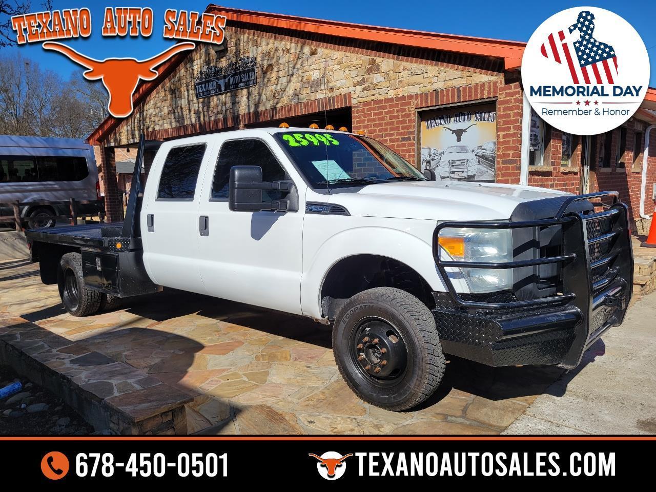 2015 Ford Super Duty F-350 DRW 4WD Crew Cab 176" WB 60" CA XLT