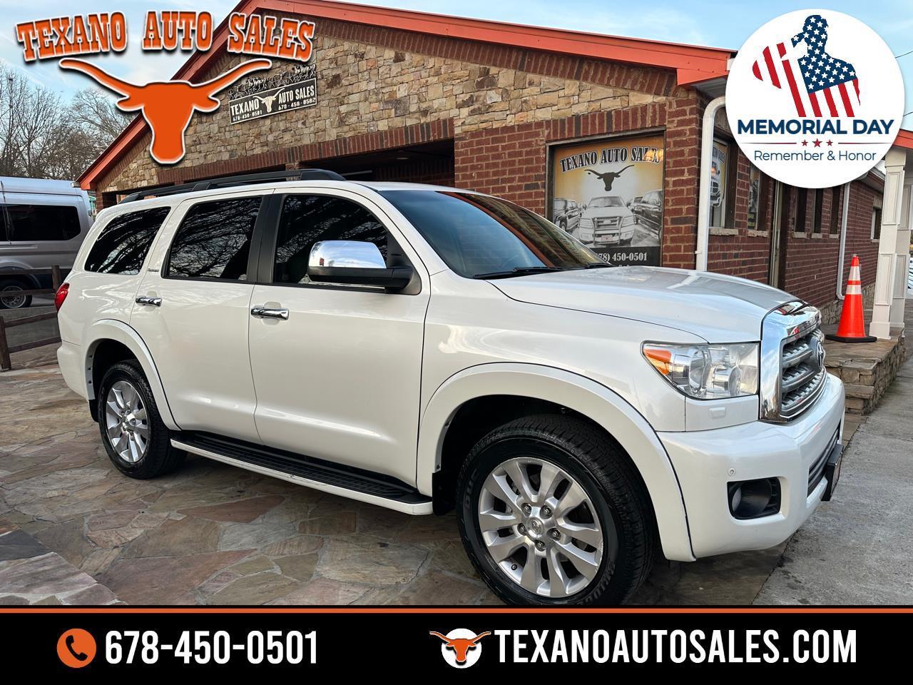 2016 Toyota Sequoia RWD 5.7L Platinum (Natl)