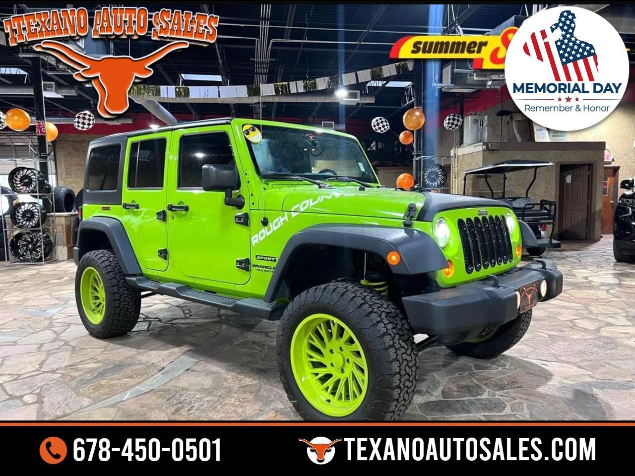 2013 Jeep Wrangler Unlimited 4WD 4dr Sport