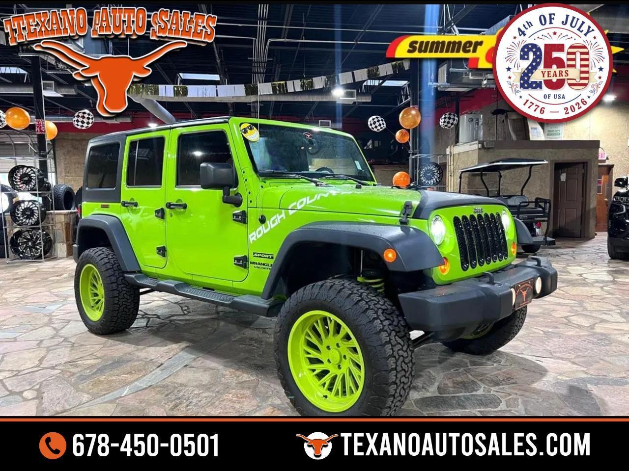 2013 Jeep Wrangler Unlimited 4WD 4dr Sport