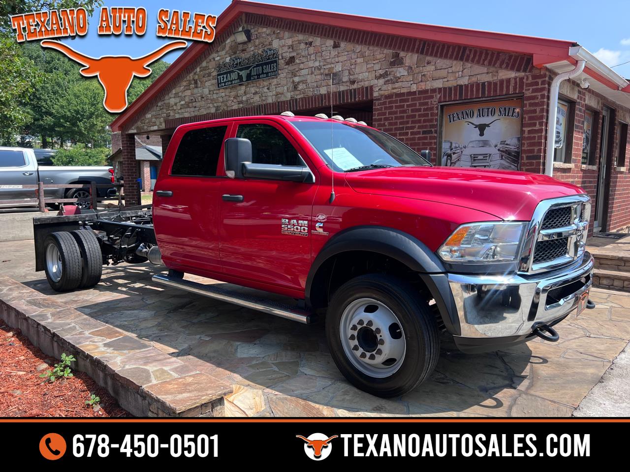2016 RAM 5500 Chassis Cab Tradesman 4x2 Crew Cab 84" CA 197.4" WB