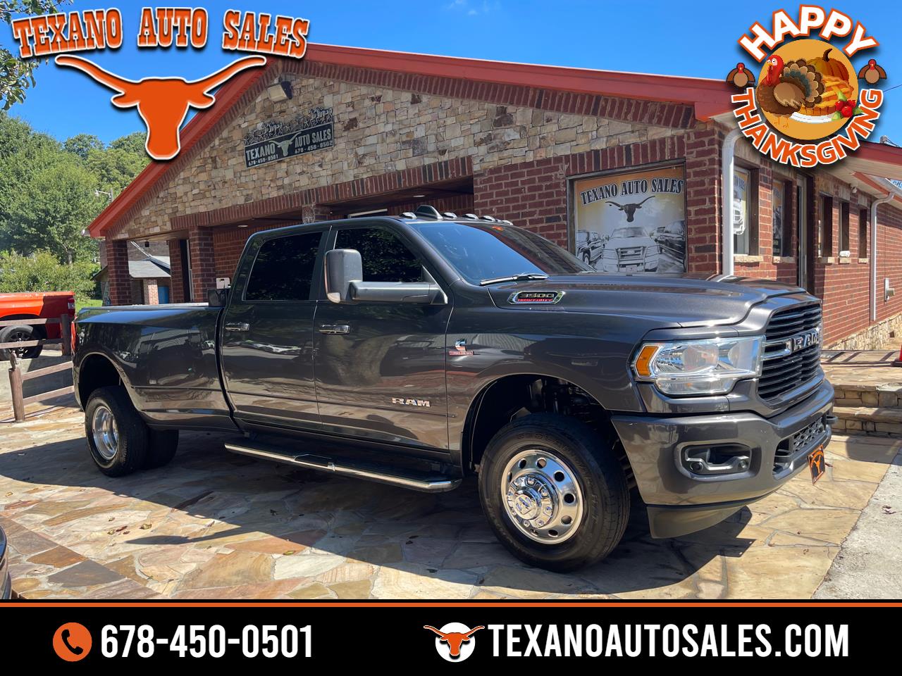 2021 RAM 3500 Big Horn 4x4 Crew Cab 8' Box