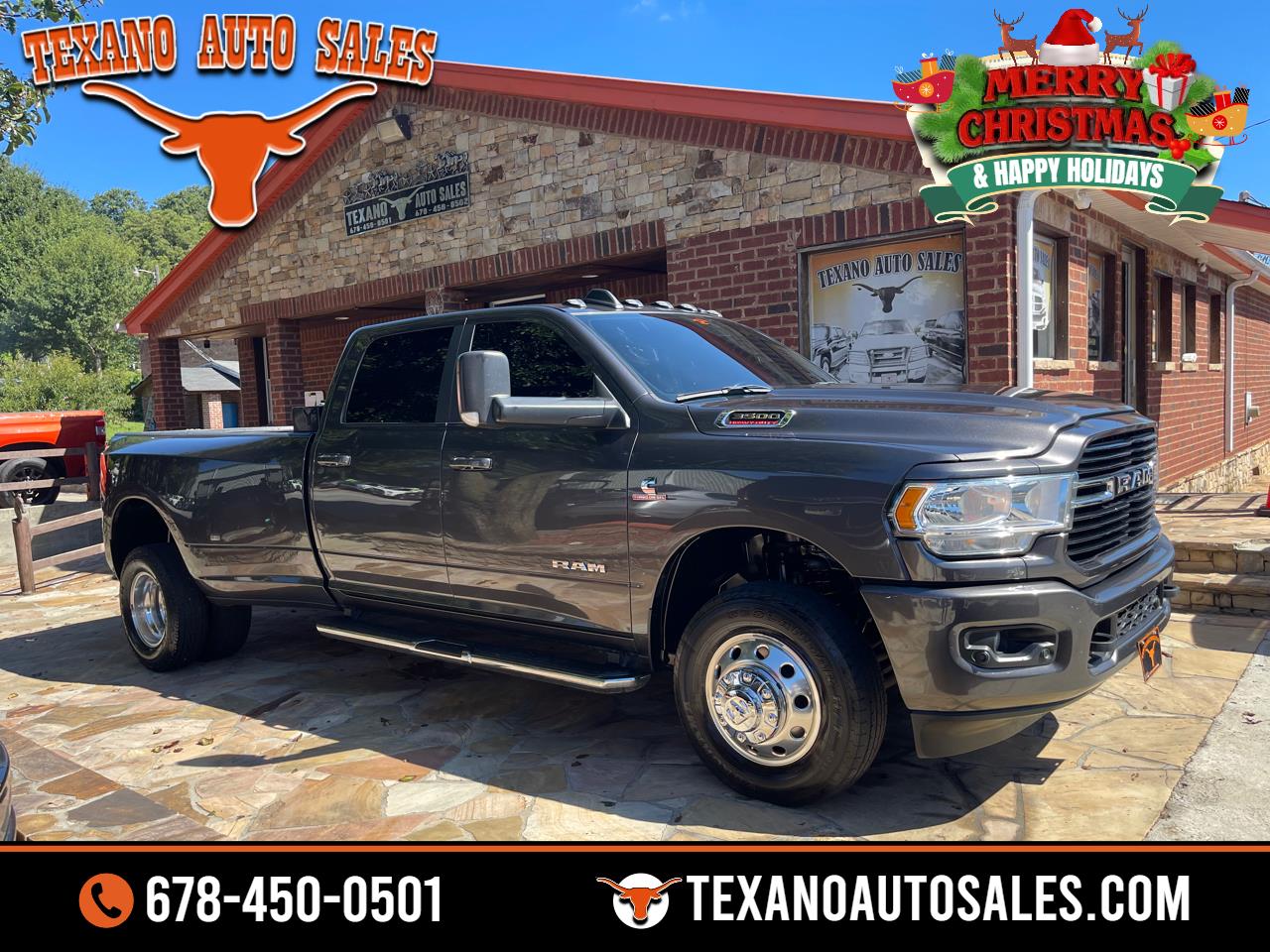 2021 RAM 3500 Big Horn 4x4 Crew Cab 8' Box