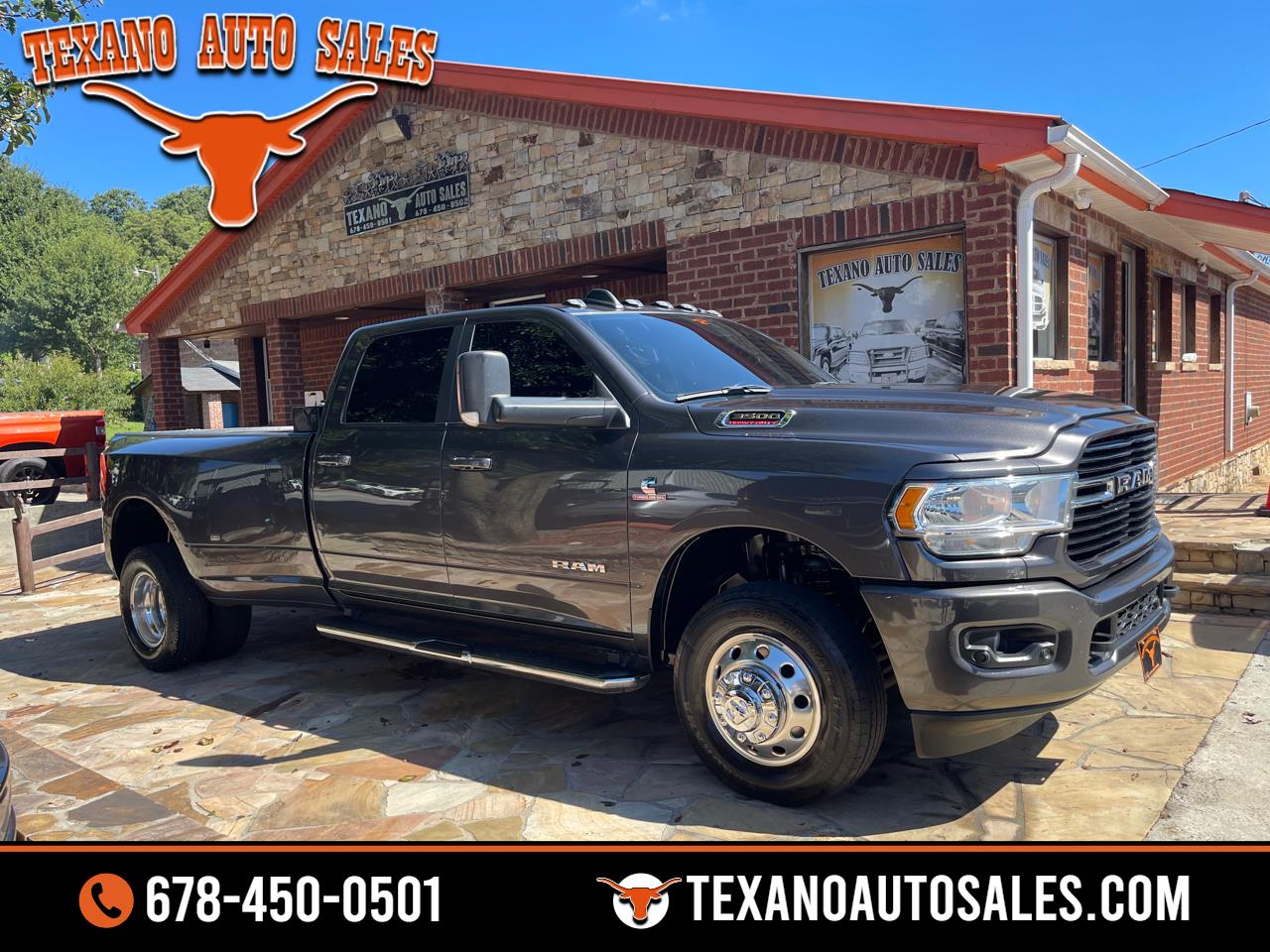 2021 RAM 3500 Big Horn 4x4 Crew Cab 8' Box