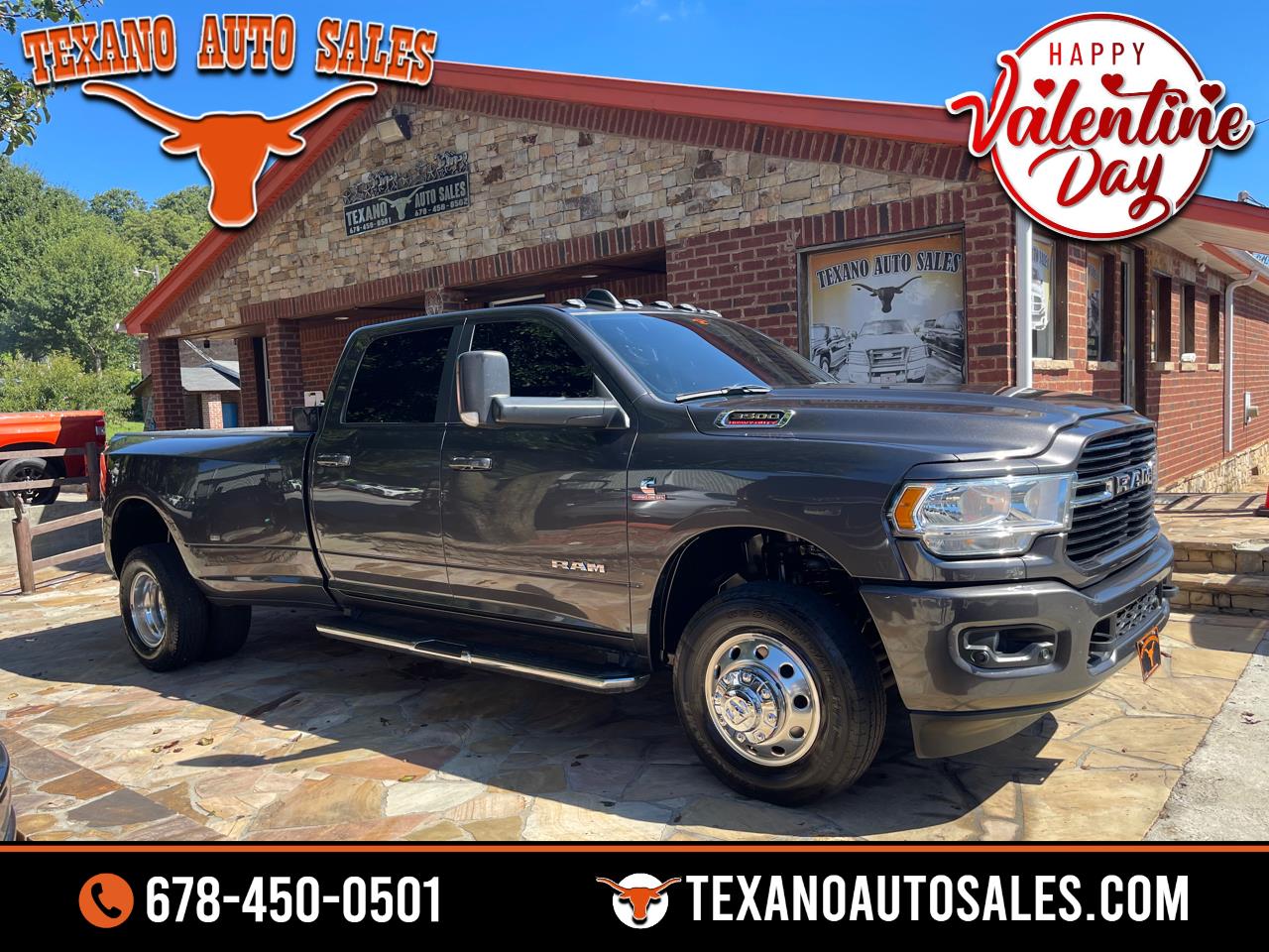 2021 RAM 3500 Big Horn 4x4 Crew Cab 8' Box