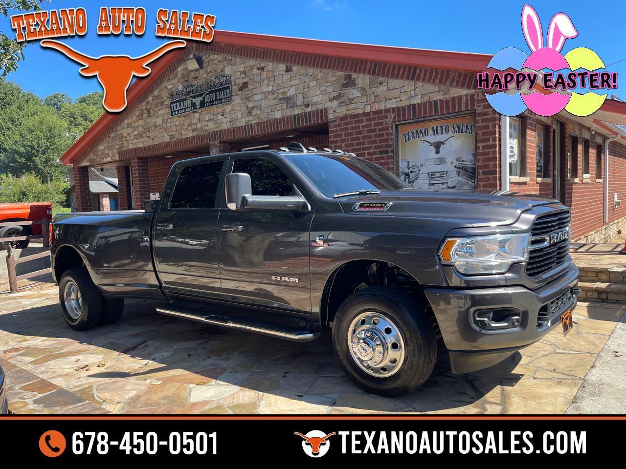 2021 RAM 3500 Big Horn 4x4 Crew Cab 8' Box