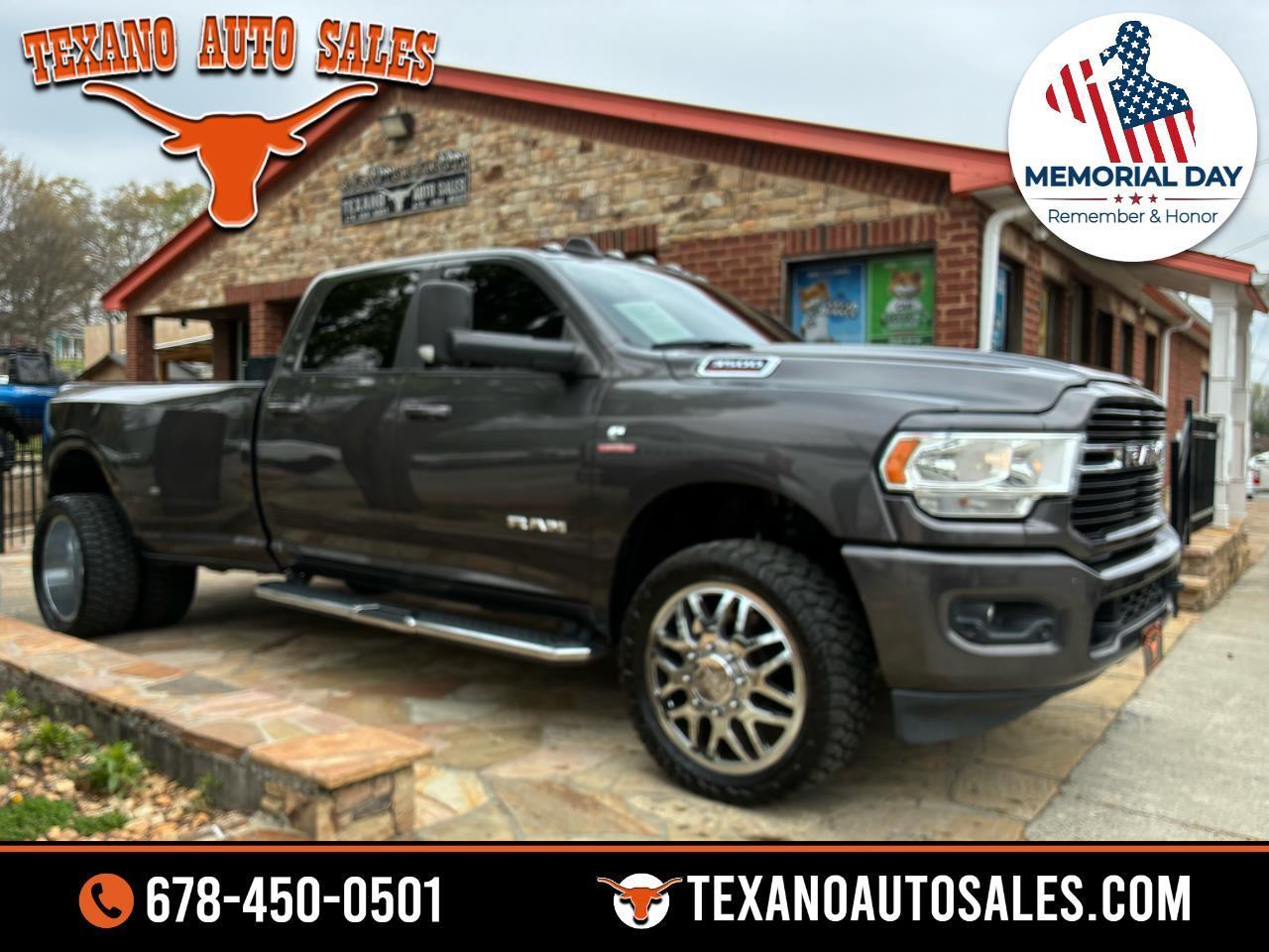 2021 RAM 3500 Big Horn 4x4 Crew Cab 8' Box