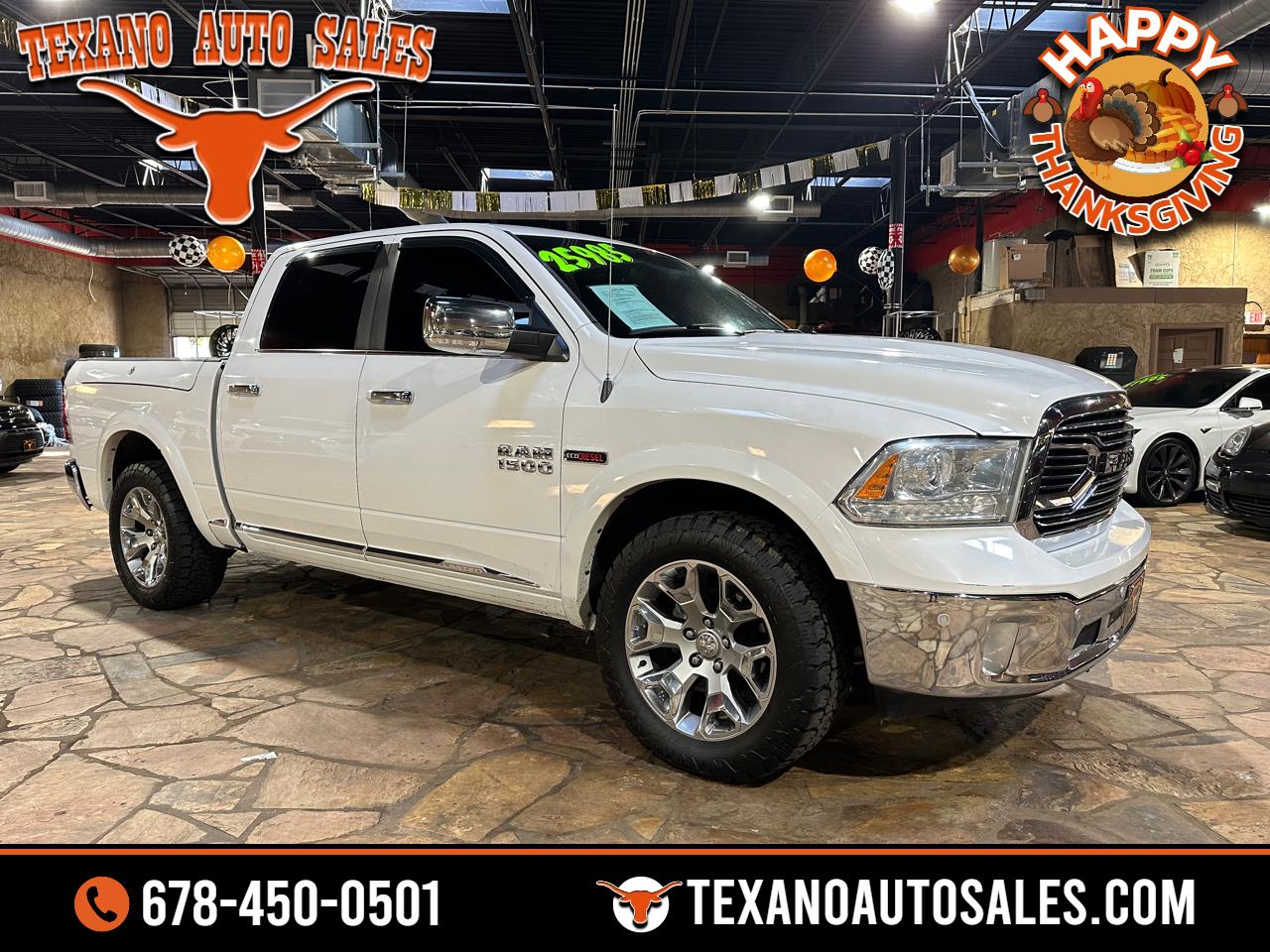 2016 RAM 1500 4WD Crew Cab 140.5" Longhorn Limited