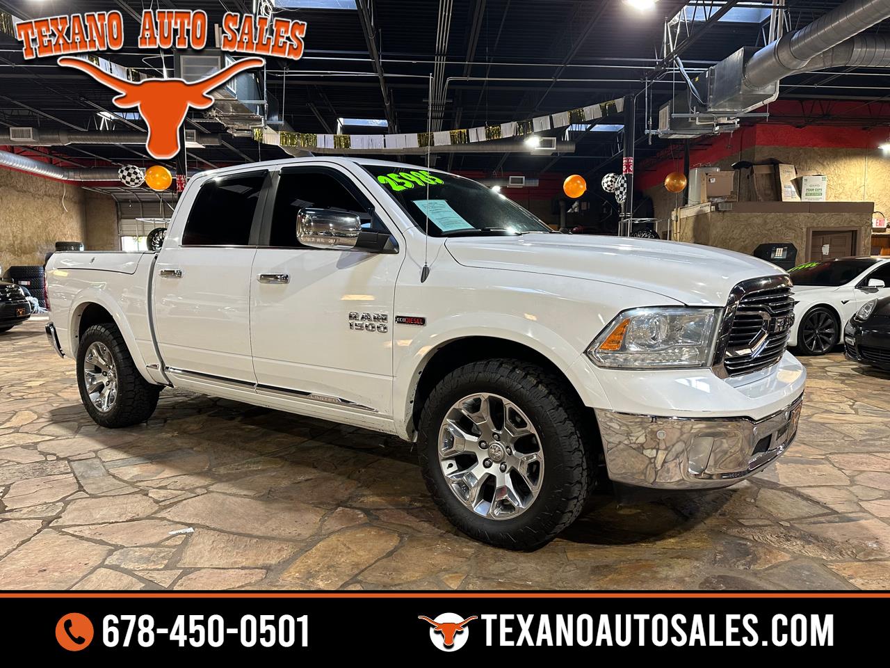 2016 RAM 1500 4WD Crew Cab 140.5" Longhorn Limited