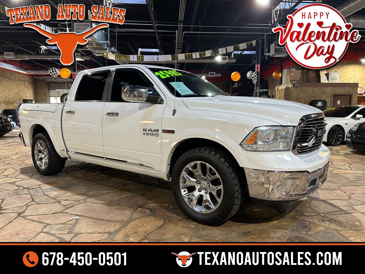 RAM 1500 4WD Crew Cab 140.5" Longhorn Limited 2016
