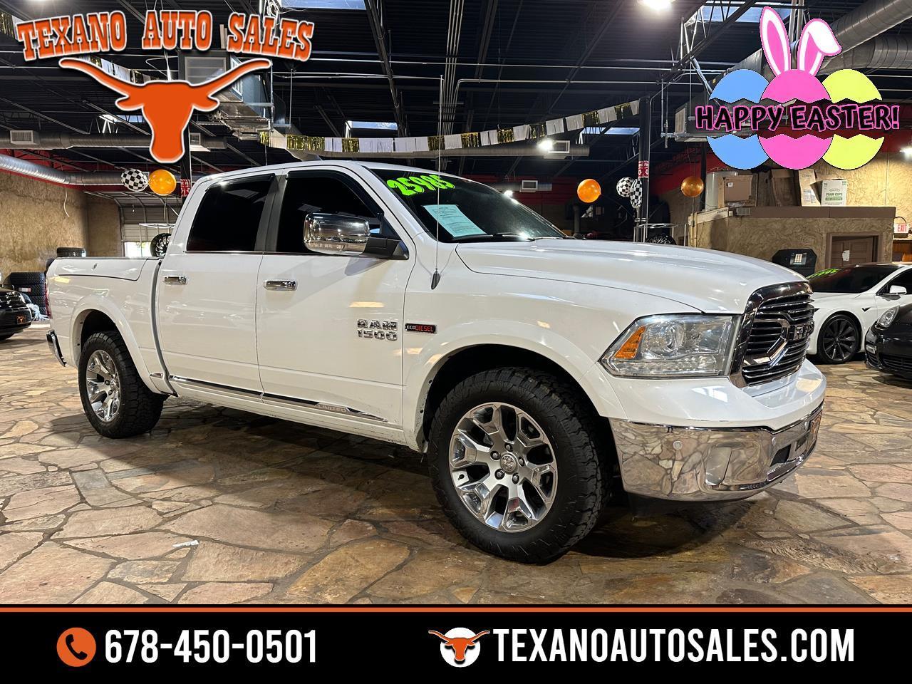 2016 RAM 1500 4WD Crew Cab 140.5" Longhorn Limited