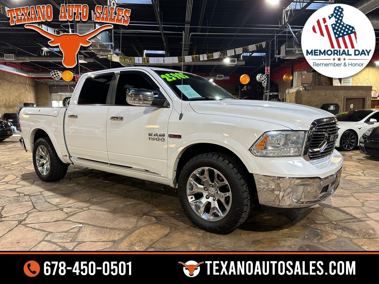 2016 RAM 1500 4WD Crew Cab 140.5" Longhorn Limited