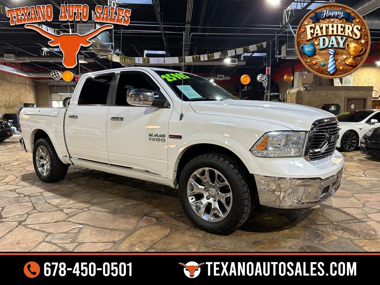 2016 RAM 1500 4WD Crew Cab 140.5" Longhorn Limited