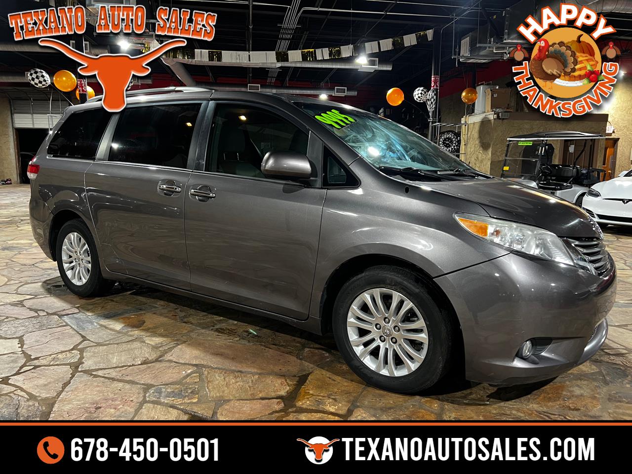 2013 Toyota Sienna 5dr 7-Pass Van V6 XLE AAS FWD (Natl)